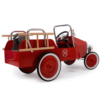 Ride-on FIREMAN PEDAL CAR - RED