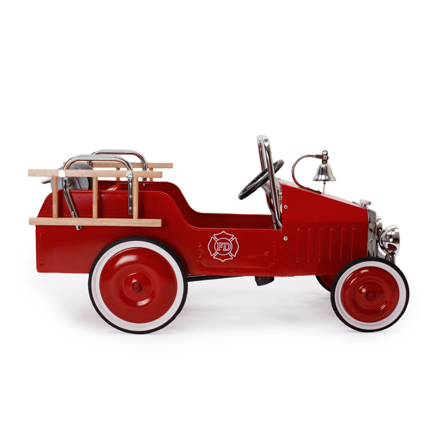 Ride-on FIREMAN PEDAL CAR - RED