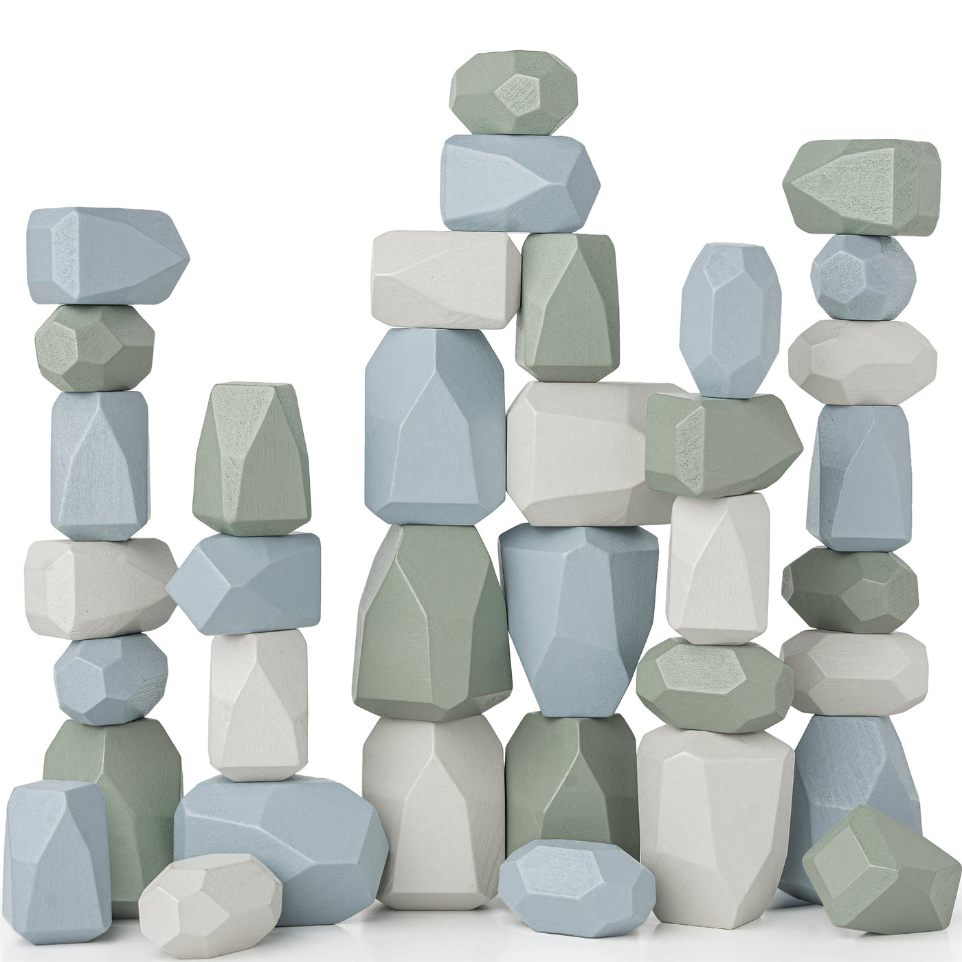 Stacking Blocks for Toddlers by Comfy Cubs, Boy Pack