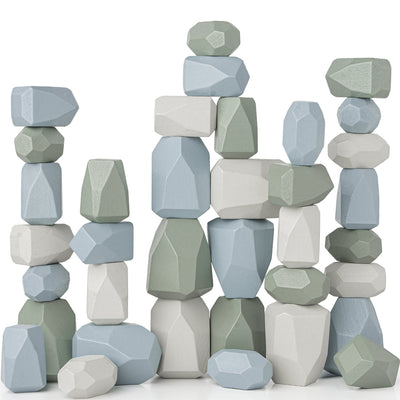 Stacking Blocks for Toddlers by Comfy Cubs, Boy Pack
