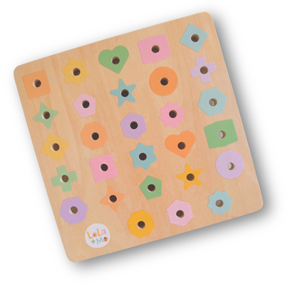 English/Arabic Alphabet Bolt & Board