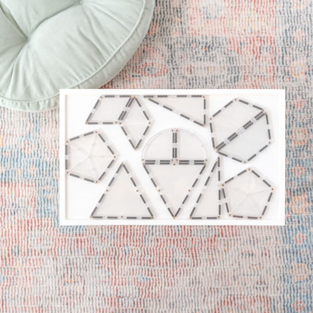 Connetix Tiles 24 Piece Clear Shape Expansion Pack