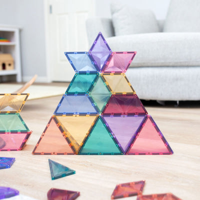 Connetix Tiles 48 Piece Pastel Shape Expansion Pack