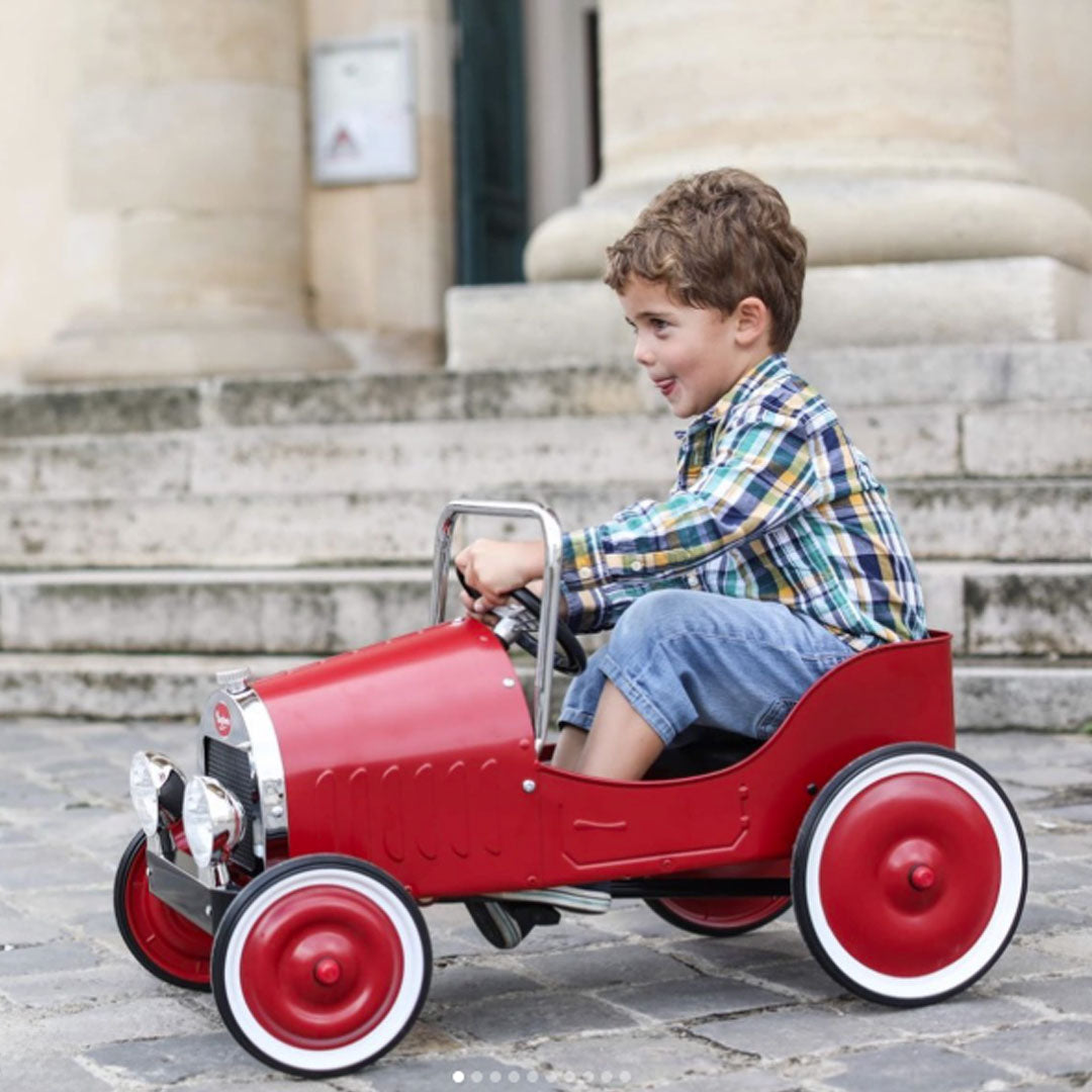 Ride-on FIREMAN PEDAL CAR - RED