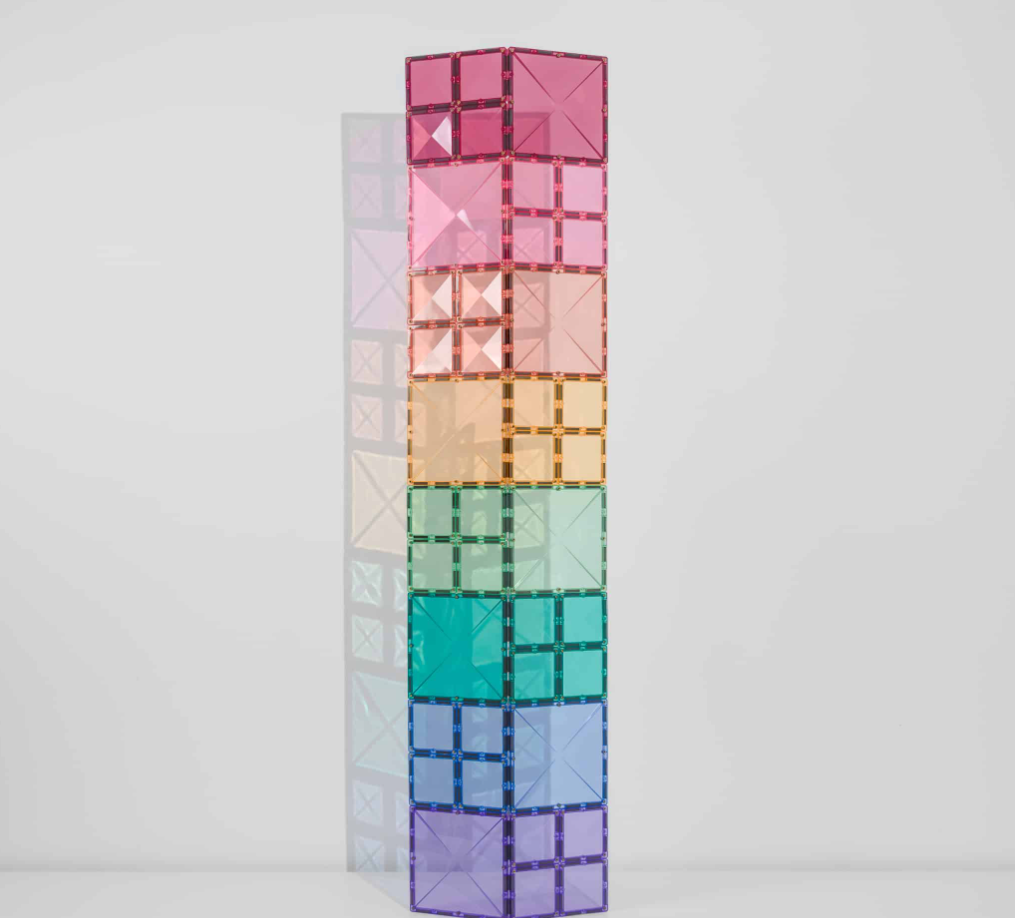 Connetix Tiles 40 Piece Pastel Square Pack