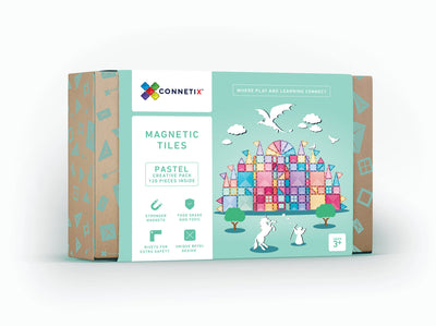 Connetix Tiles 120 Piece Pastel Creative Pack