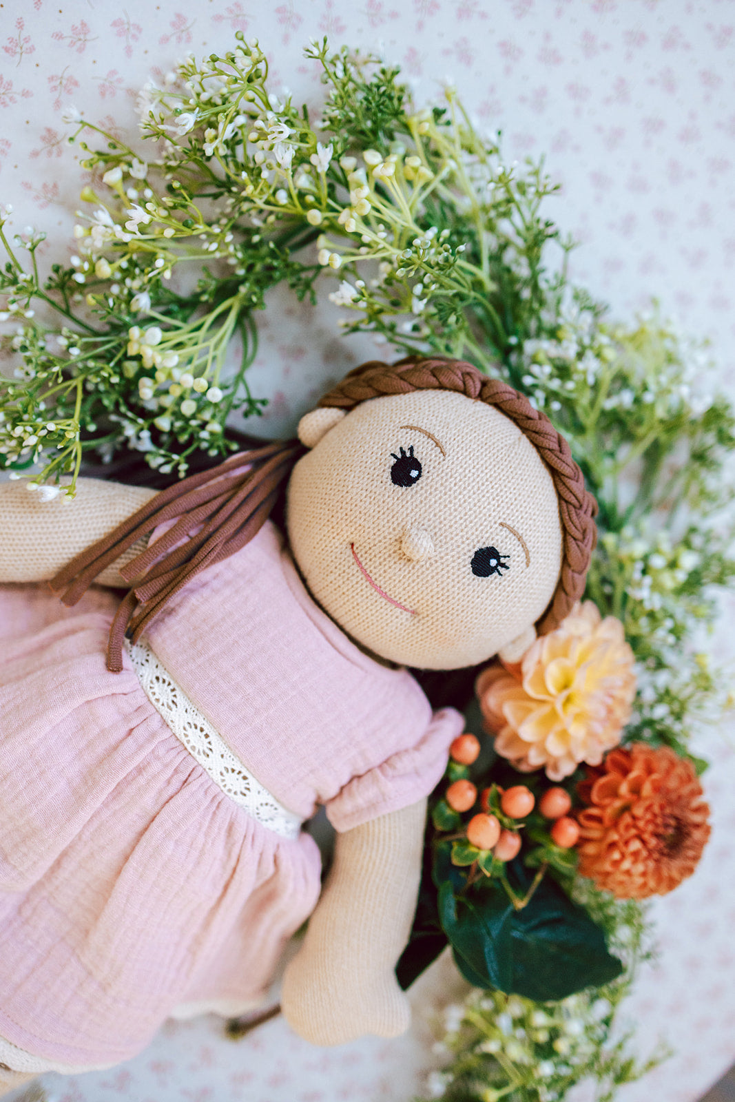 The Clementine collective knitted doll Clara