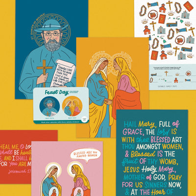 St. Damian, The Feast of the Visitation & My Catholic Prayer Ring Crate