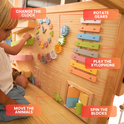 Alpine Adventure Indoor Play Gym – Climber, Slide & Kids Activity Set