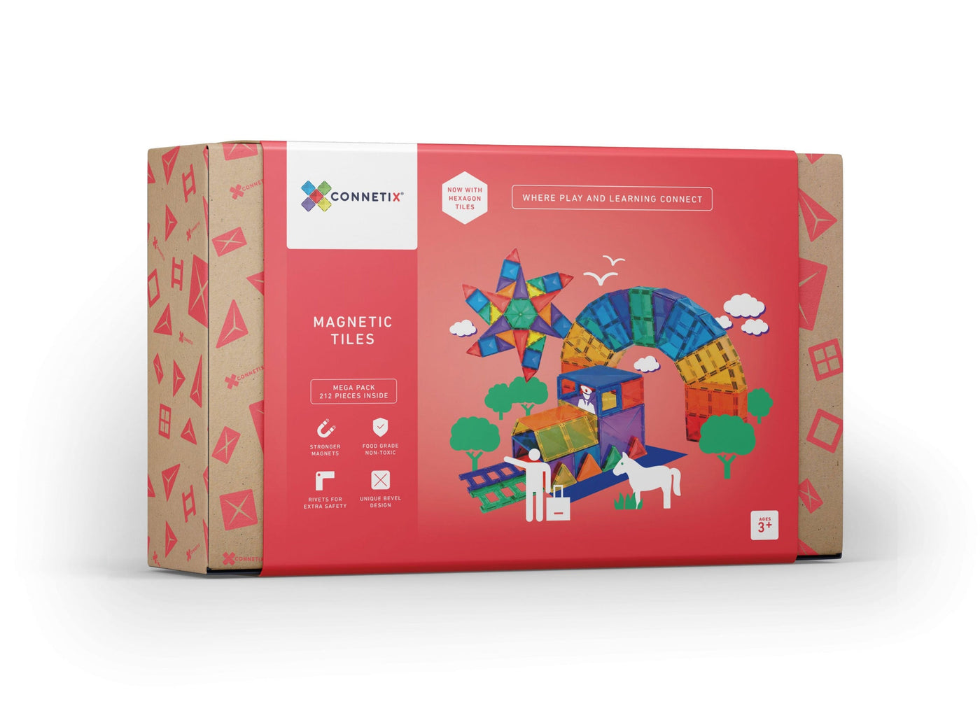 Connetix Tiles 212 Piece Mega Pack