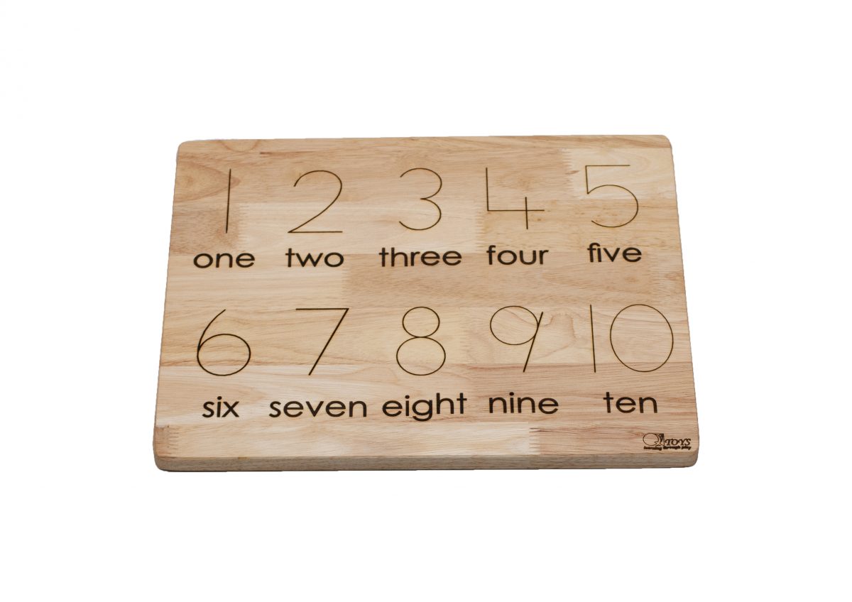 QToys 2 sided number boad