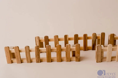 QToys Wooden fence set of 4