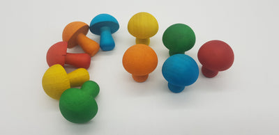 QToys Color mushroom set of 10