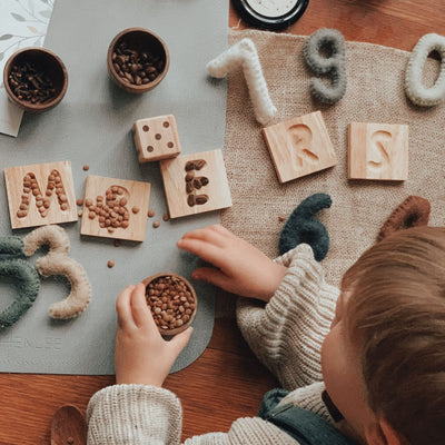 QToys Capital letter tray