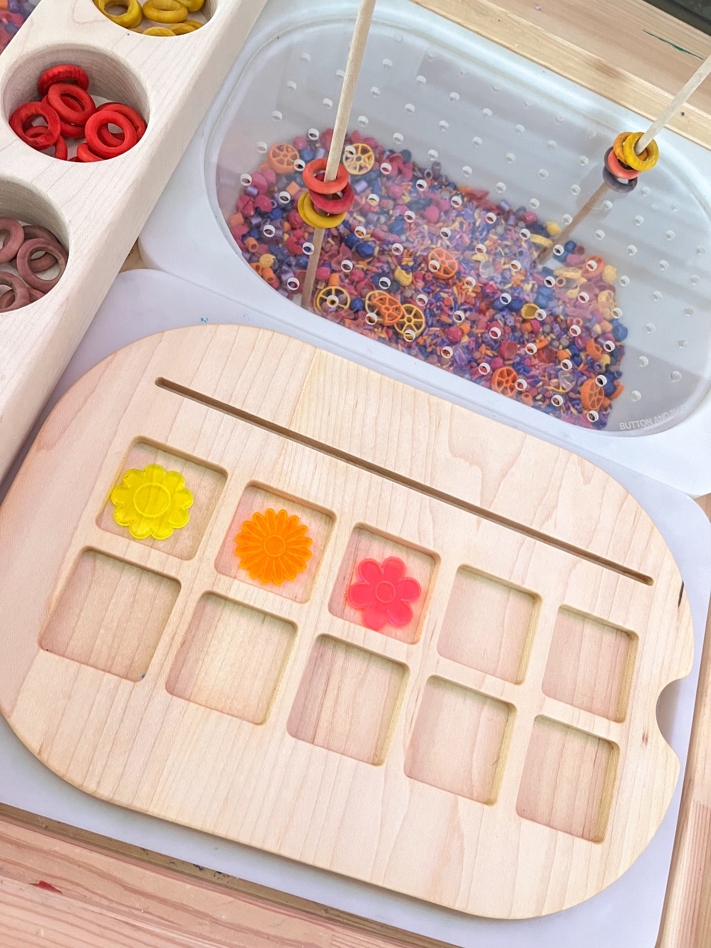 Acrylic Daisy Counters